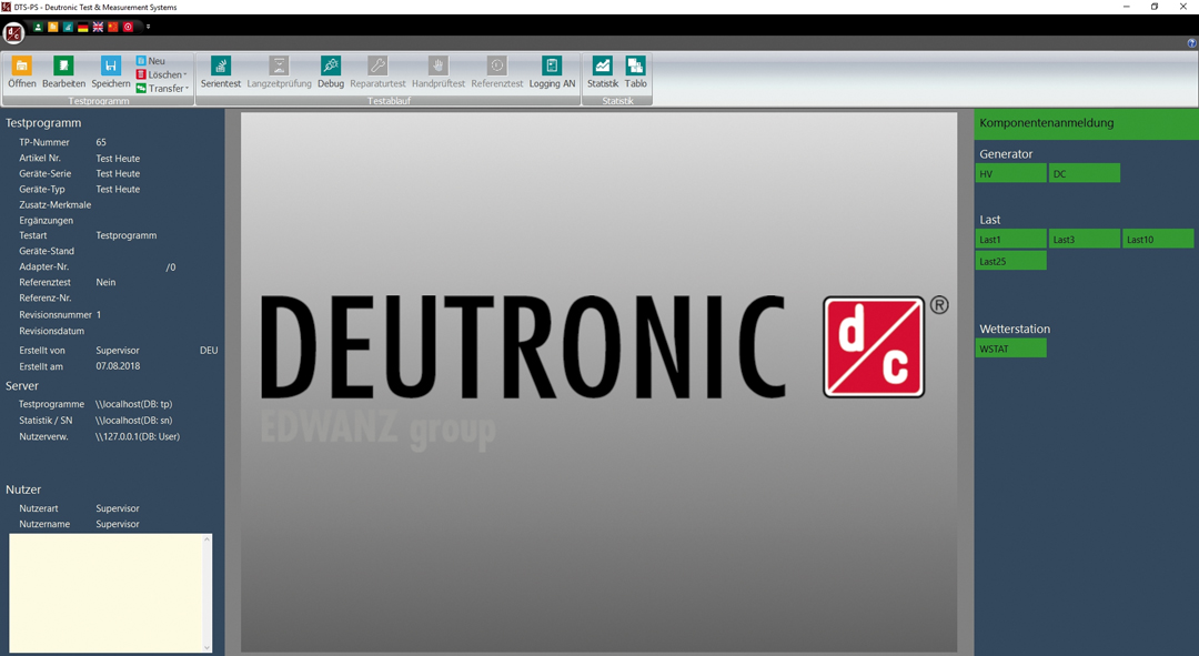 Deutronic Testsysteme DTS PS 01 - Deutronic Testsysteme